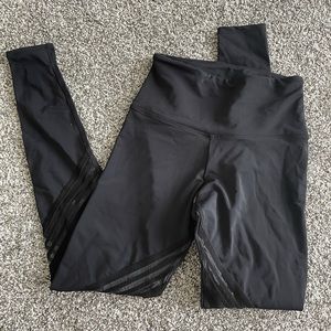 Black workout leggings